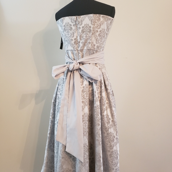 NWT Strapless Midi Dress size 8 Tall - Picture 4 of 6